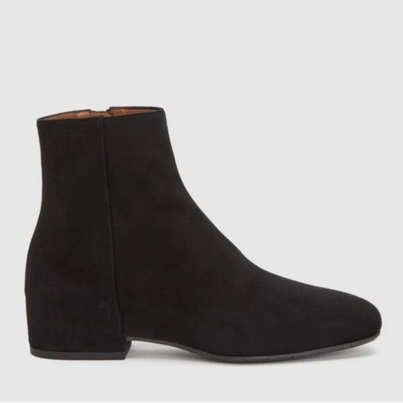 Aquatalia Ulyssa Waterproof Suede Ankle Boots with Hidden Wedge 9.5 - Picture 2 of 9